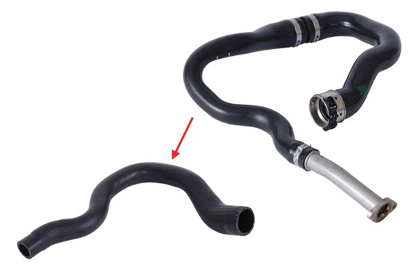 Патрубок інтеркулера NARIN 21343 Патрубок інтеркулера Opel Corsa D 1.3 CDTI 2006-2014 NARIN 21343 NARIN 21343
